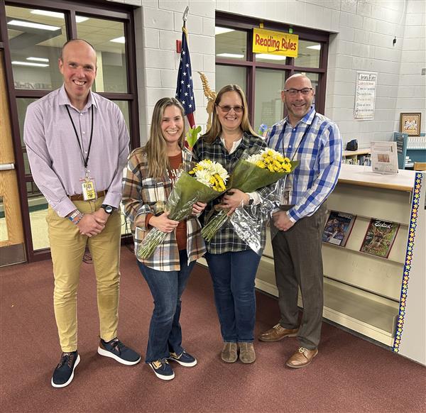 Holland Brook School's Governor's Educator of the Year Recipients